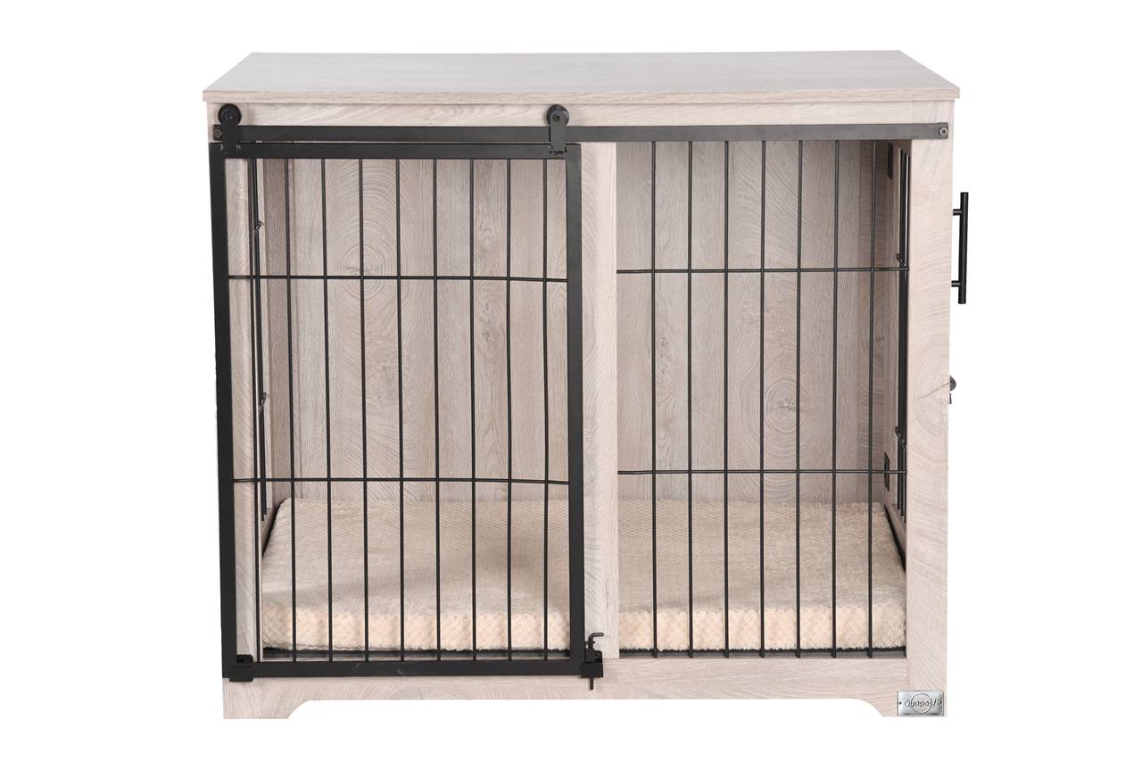 Quapas! Premium Indoor hondenhok hout maat L