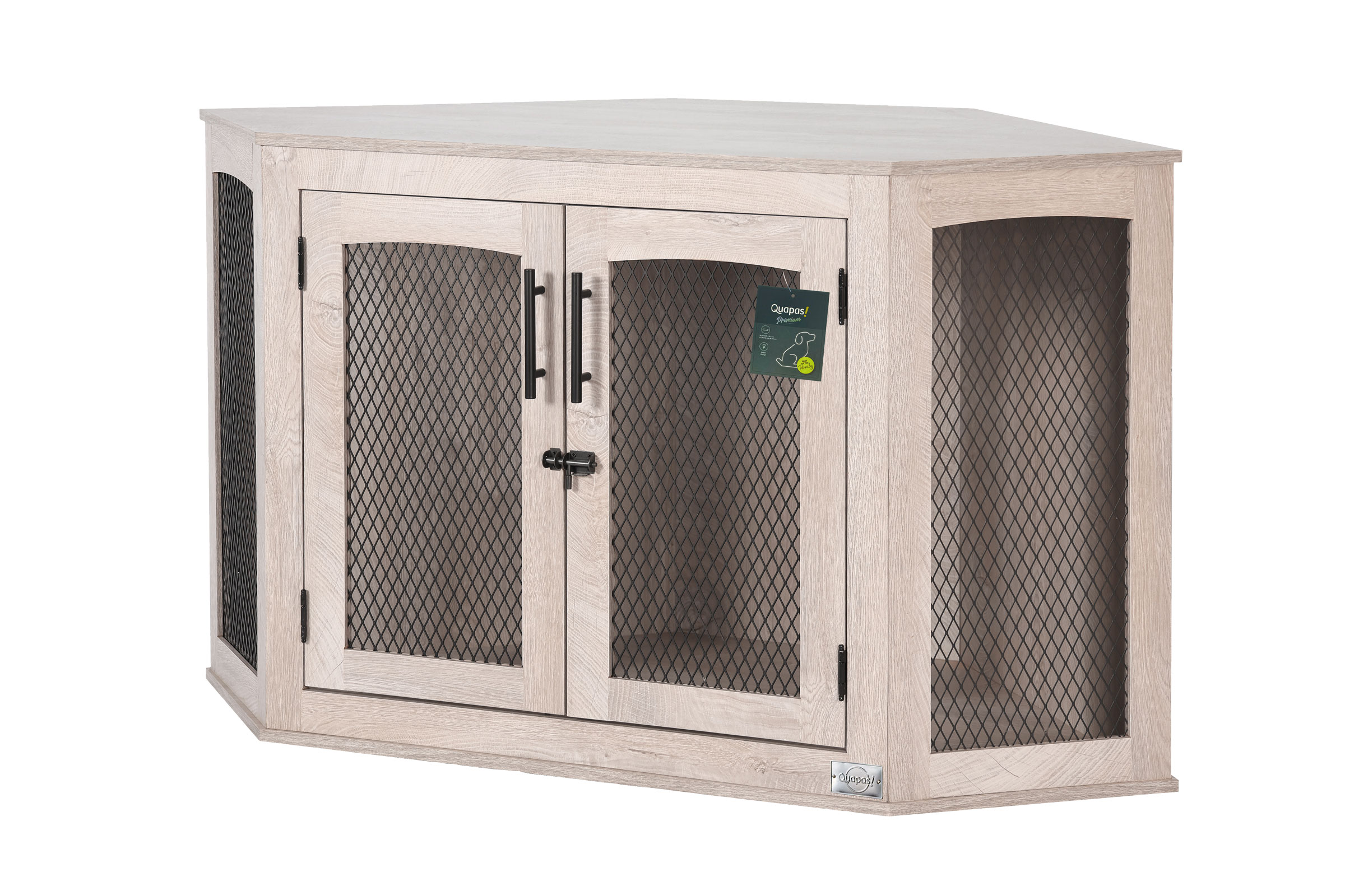 Quapas! Premium Indoor hondenhok Hoek