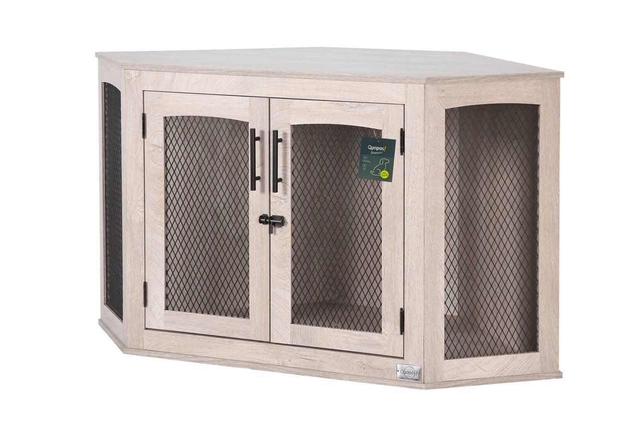 Quapas! Premium Indoor hondenhok Hoek