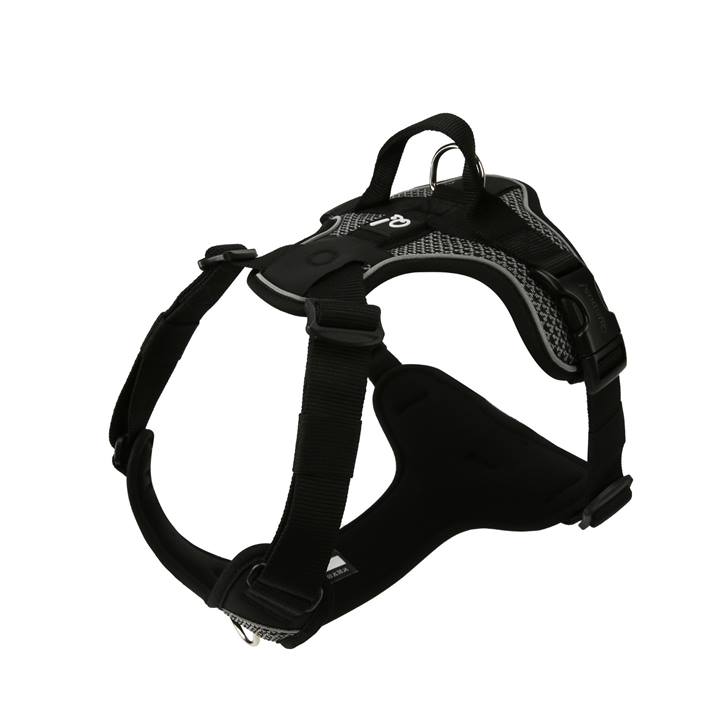 QUAPAS! Ultra Harnas Zwart Reflecterend