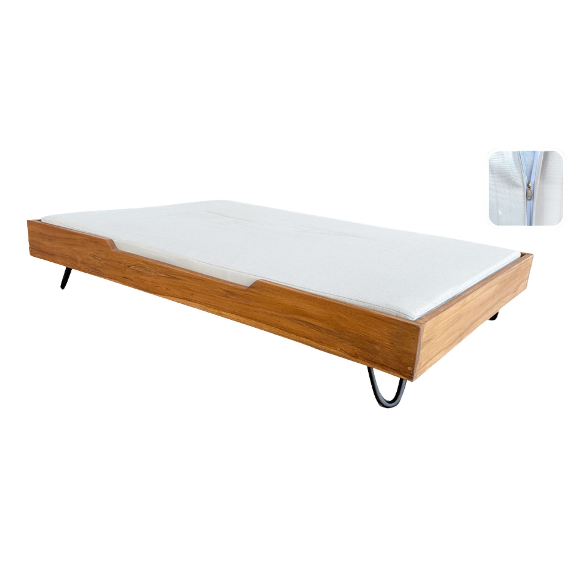 QUAPAS! Premium Teakhouten Hondenbed