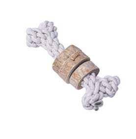 Quapas! Hondenspeelgoed Coffeewood Bone 23x11cm