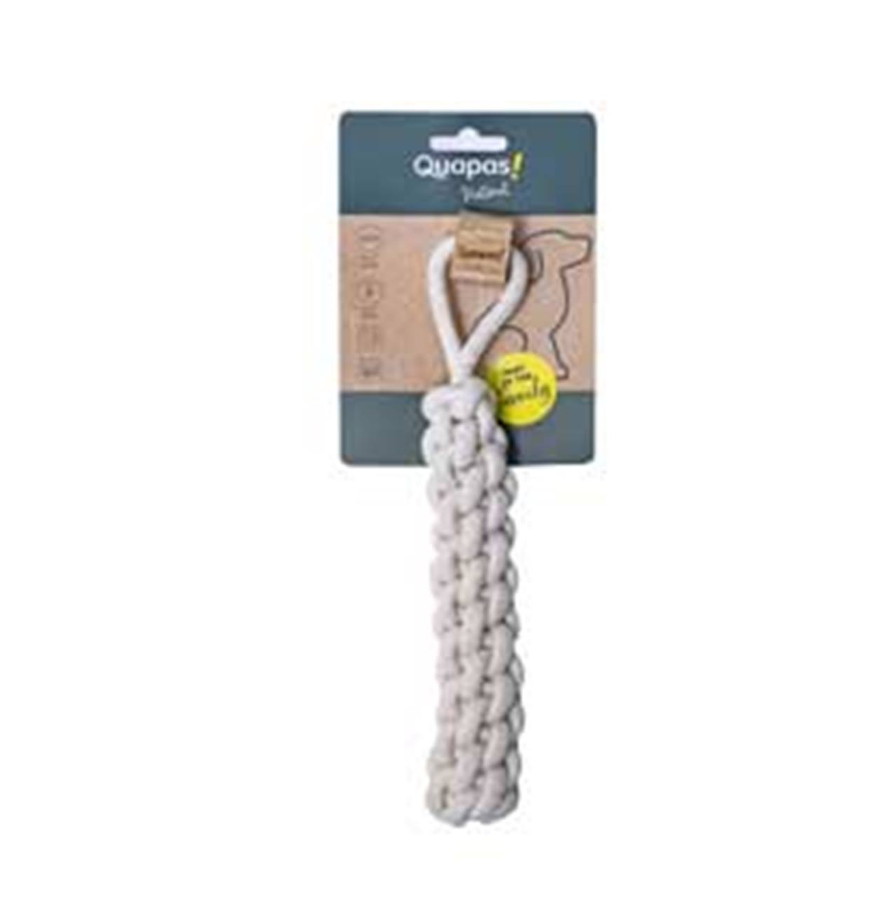 Quapas! Hondenspeelgoed Coffeewood Dummy 23x5cm