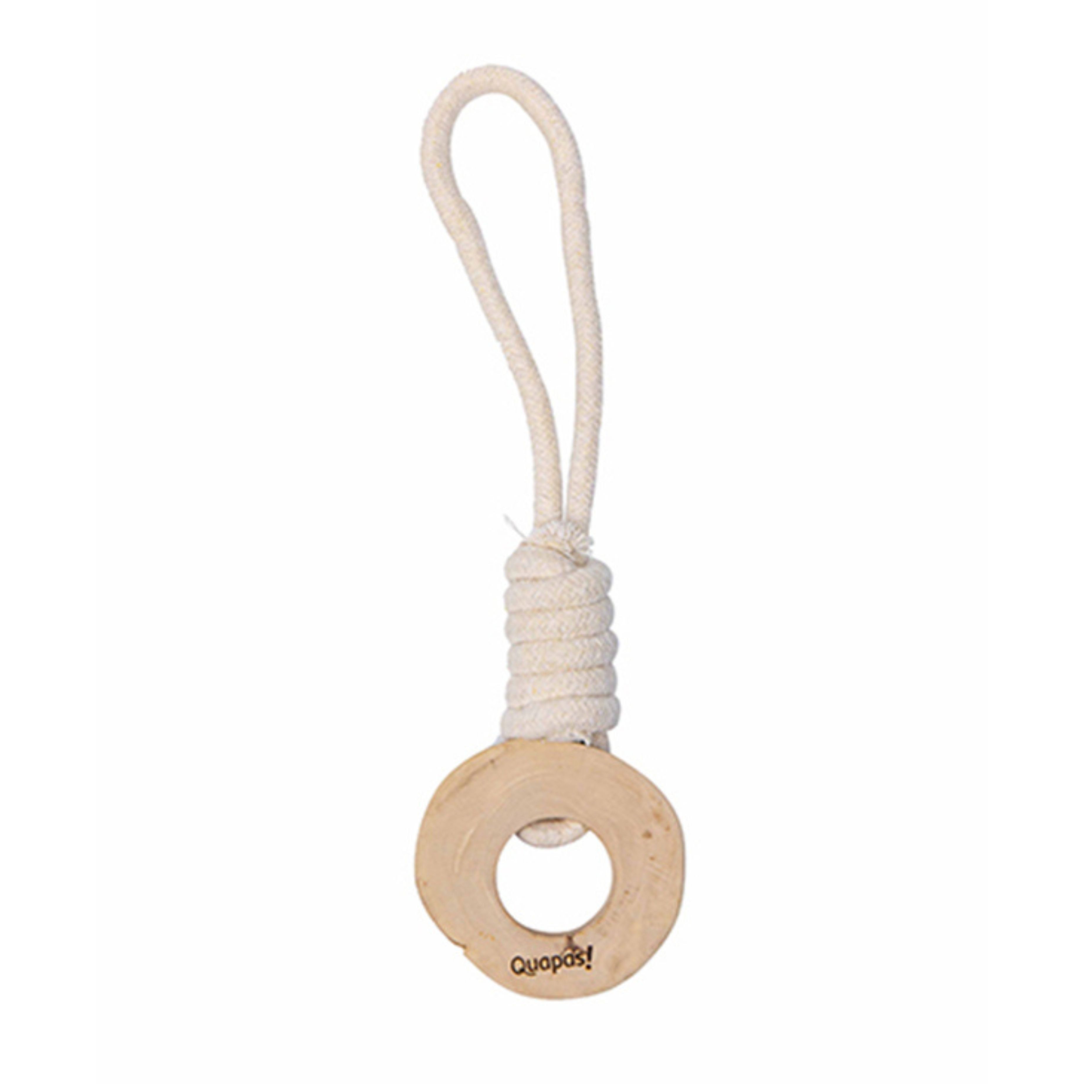 Quapas! Hondenspeelgoed Coffeewood Tyre 31x4cm