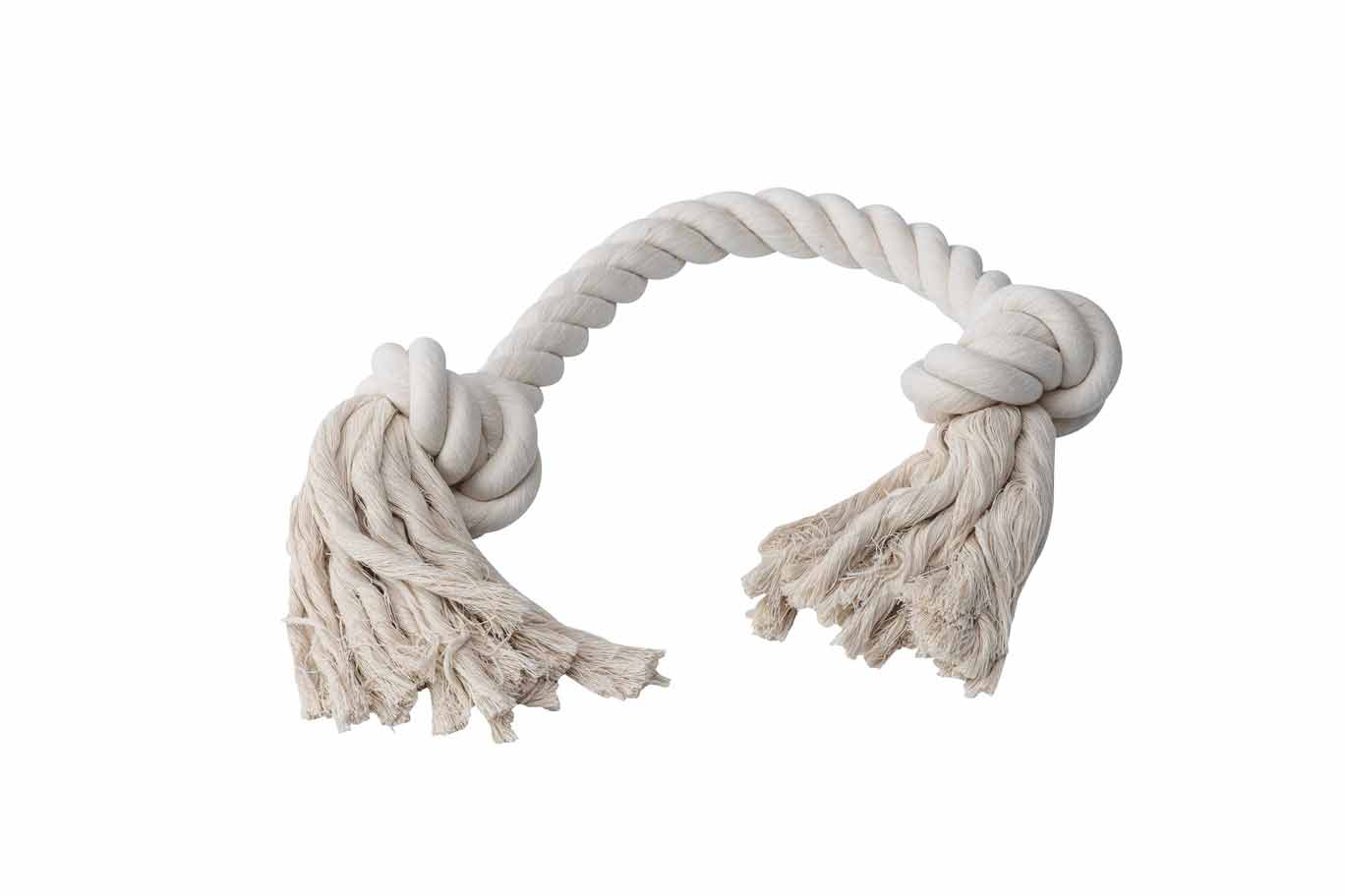 Quapas! Hondenspeelgoed Touw XL Open end 100cm naturel