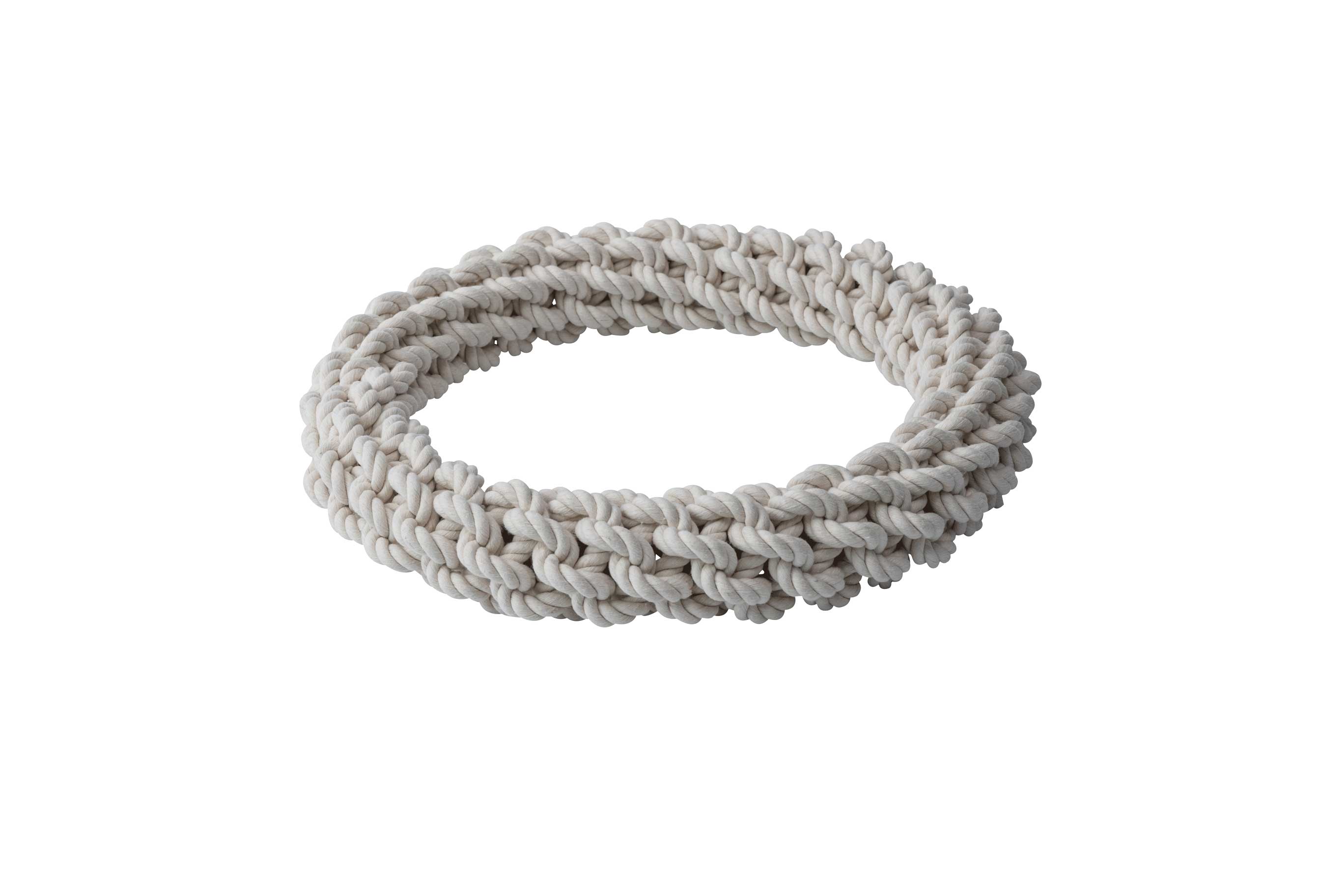 Quapas! Hondenspeelgoed Touw XL Rond 40cm naturel