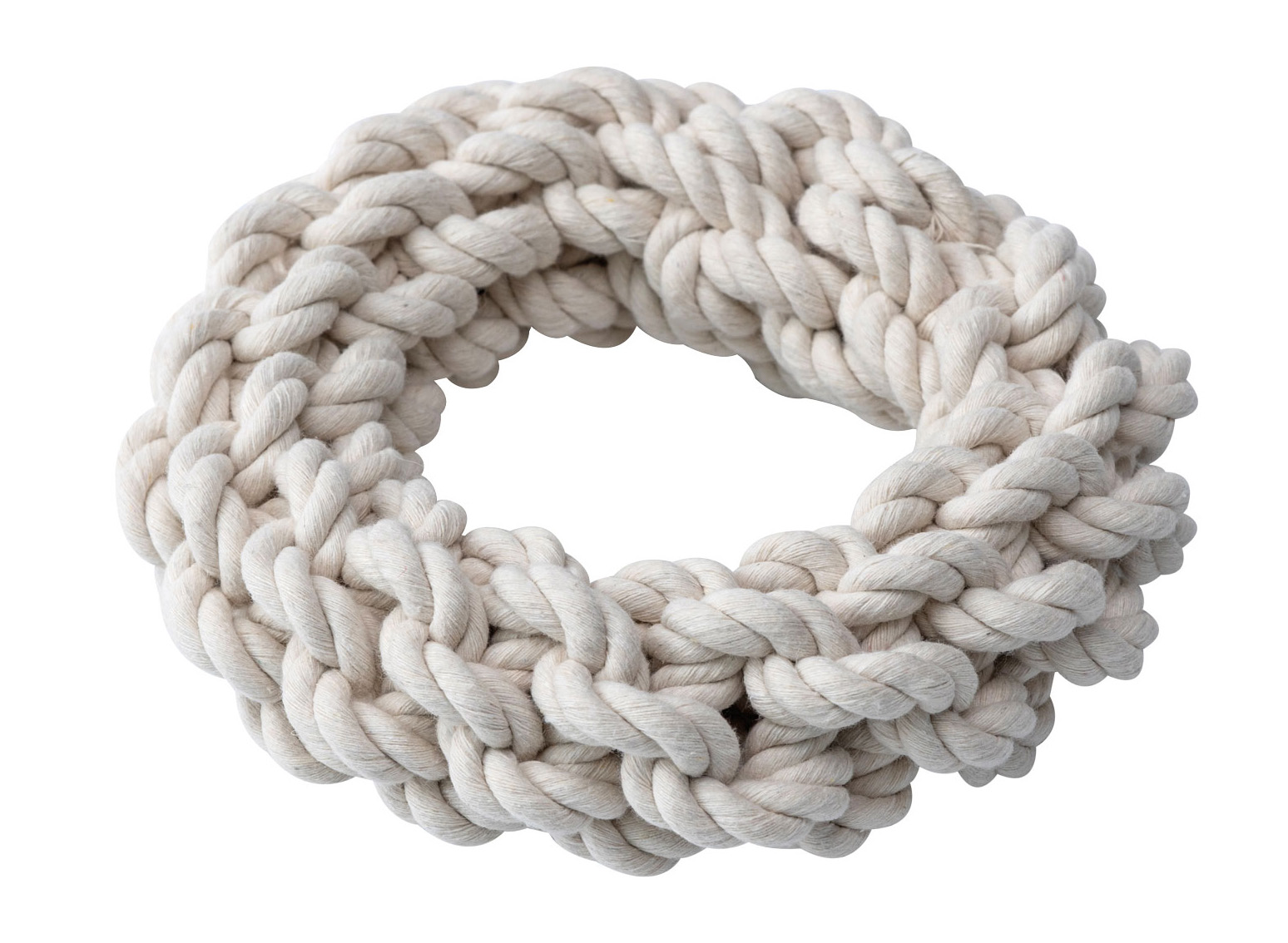 Quapas! Hondenspeelgoed Touw M Rond 15cm naturel