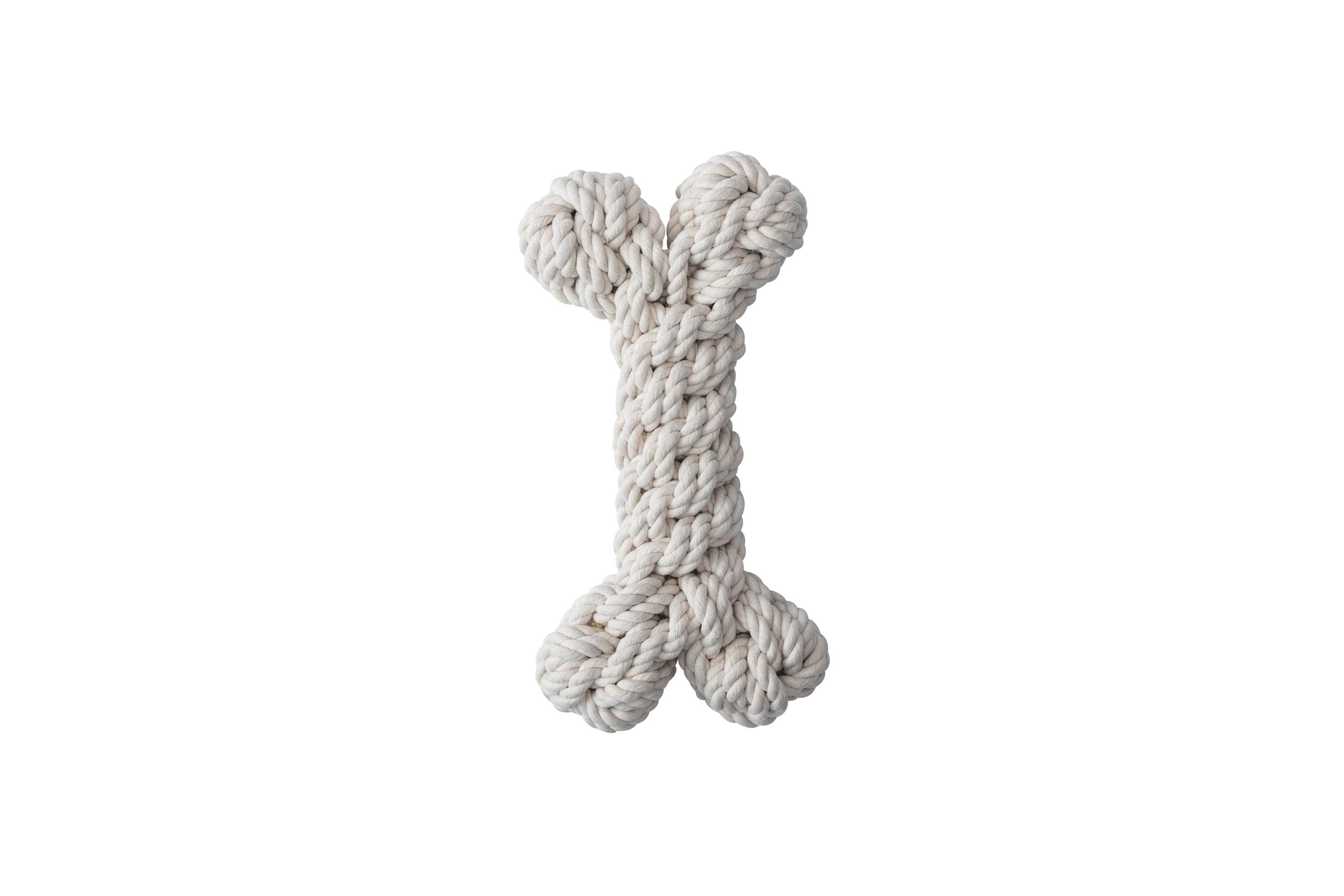 Quapas! Hondenspeelgoed Touw L Bone 27cm naturel