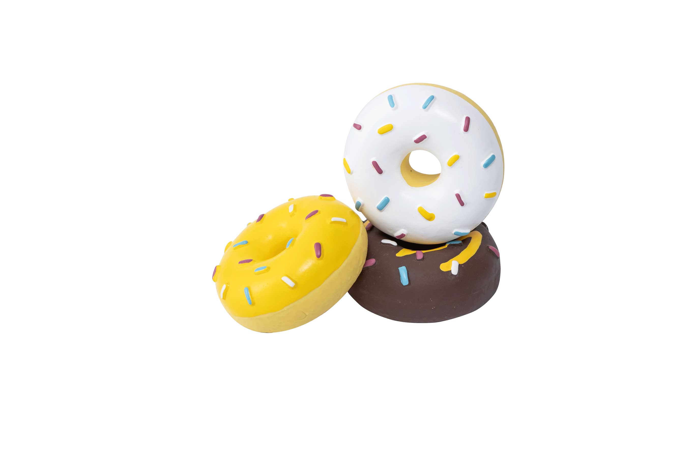 Quapas! Hondenspeelgoed Fun Donut set 3-delig