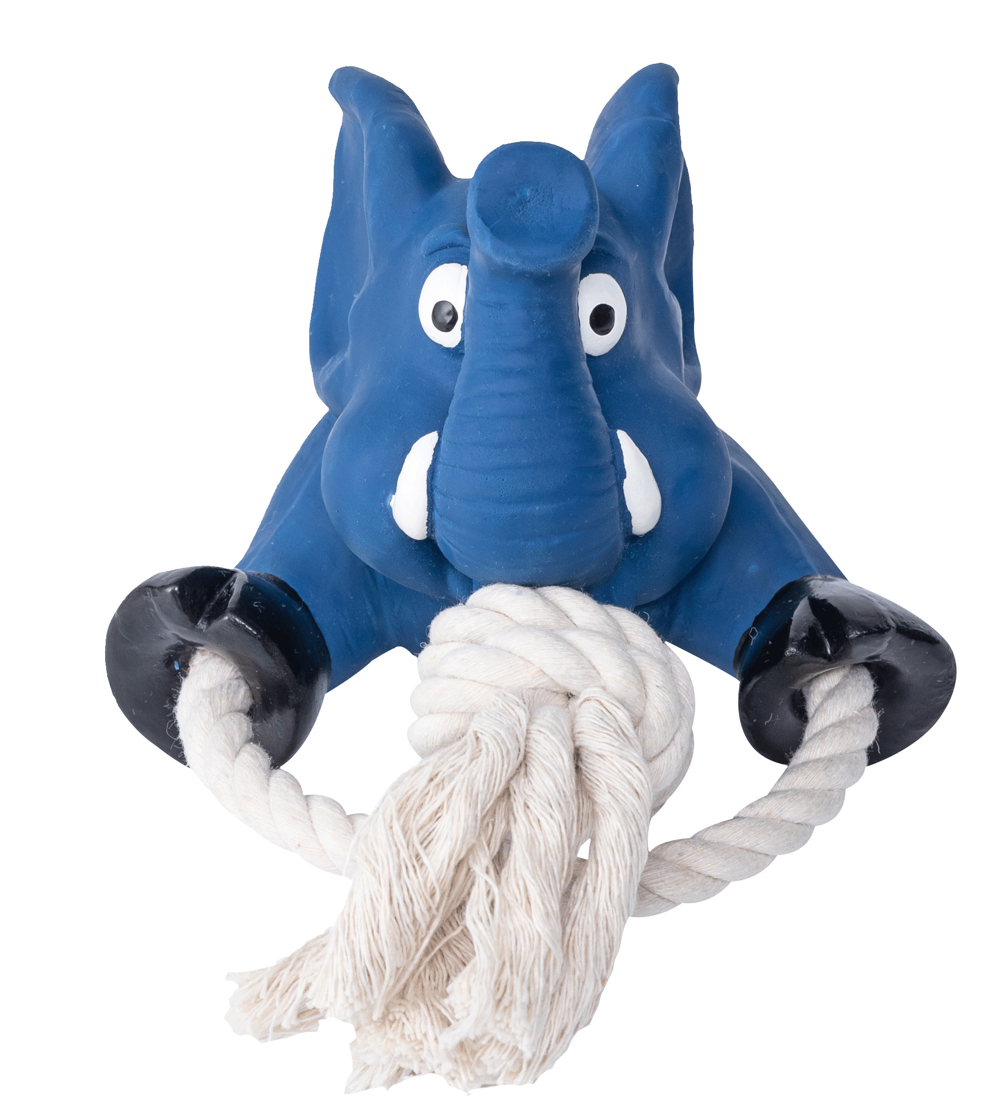 Quapas! Hondenspeelgoed Fun Olifant met touw