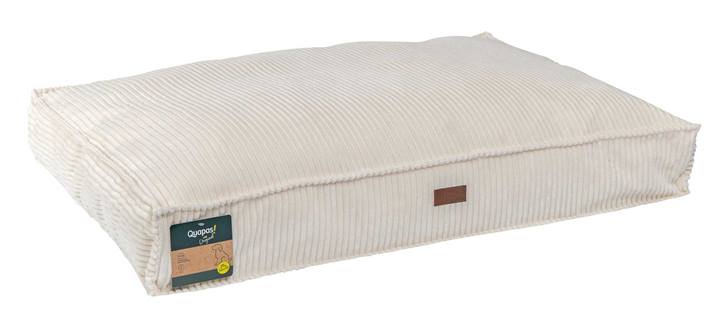 Quapas! hondenkussen geribbeld beige