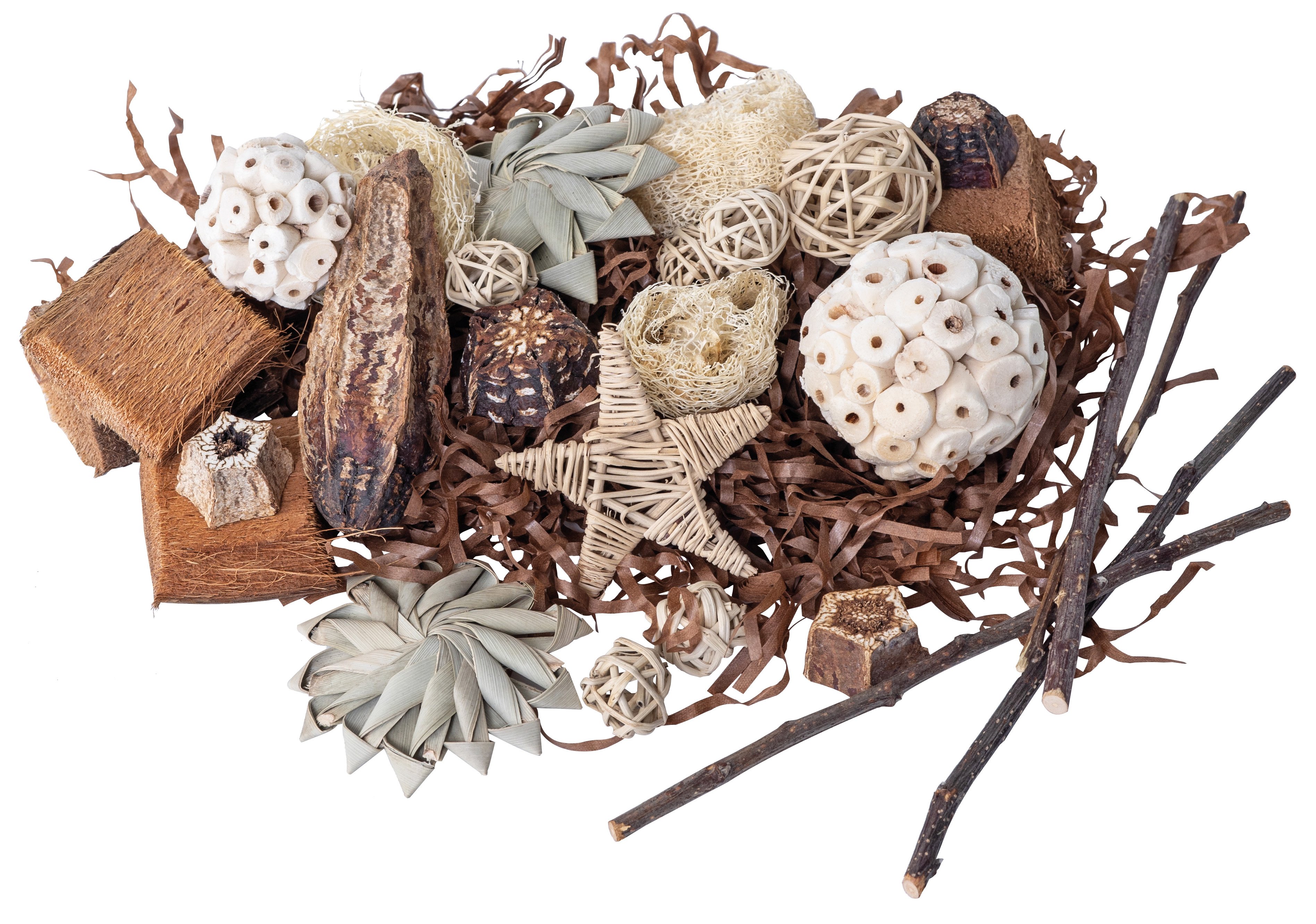 Quapas! Knabbel giftbox sterren & ballen