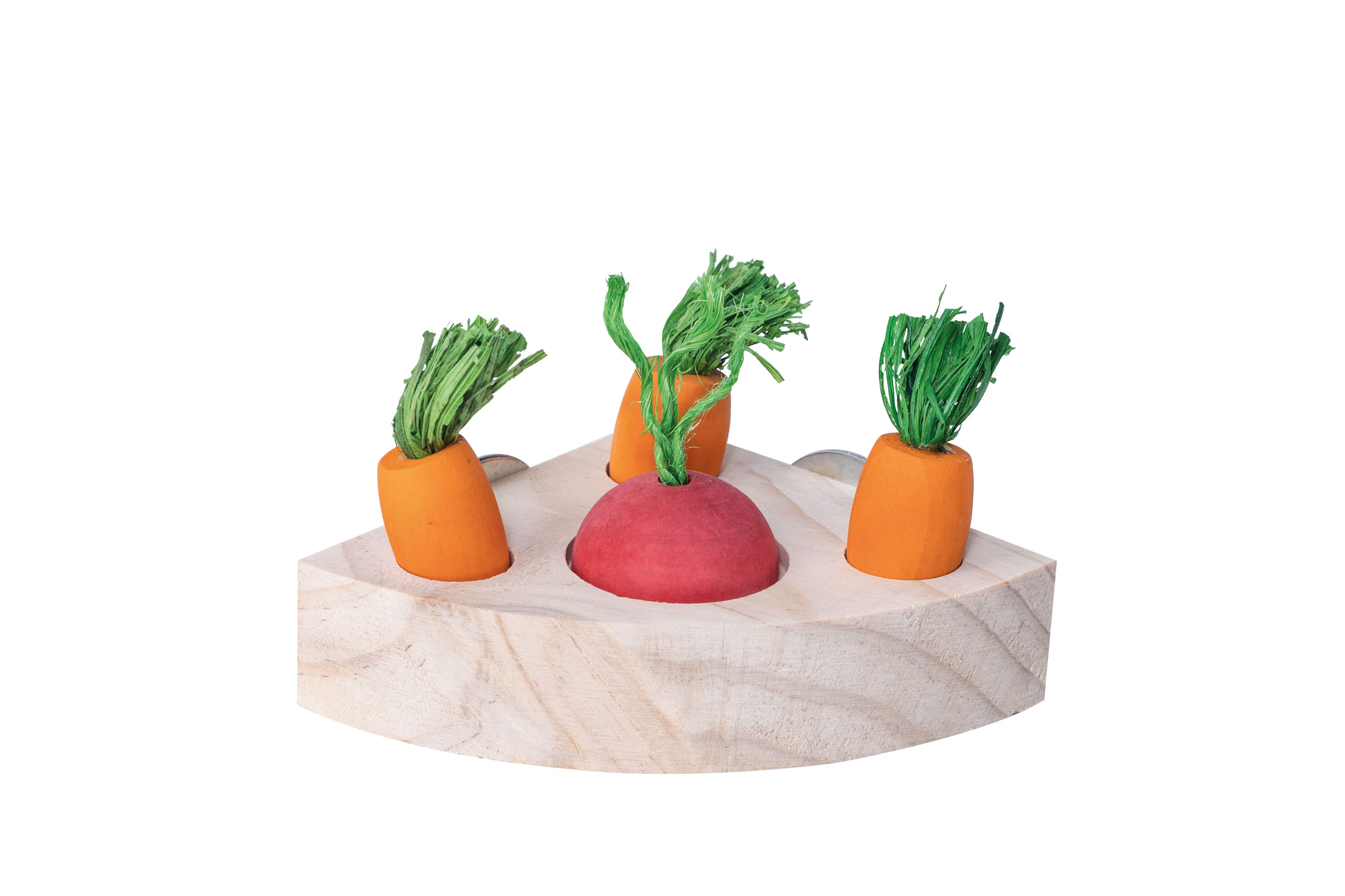 Quapas! Groenten snack puzzel driehoek