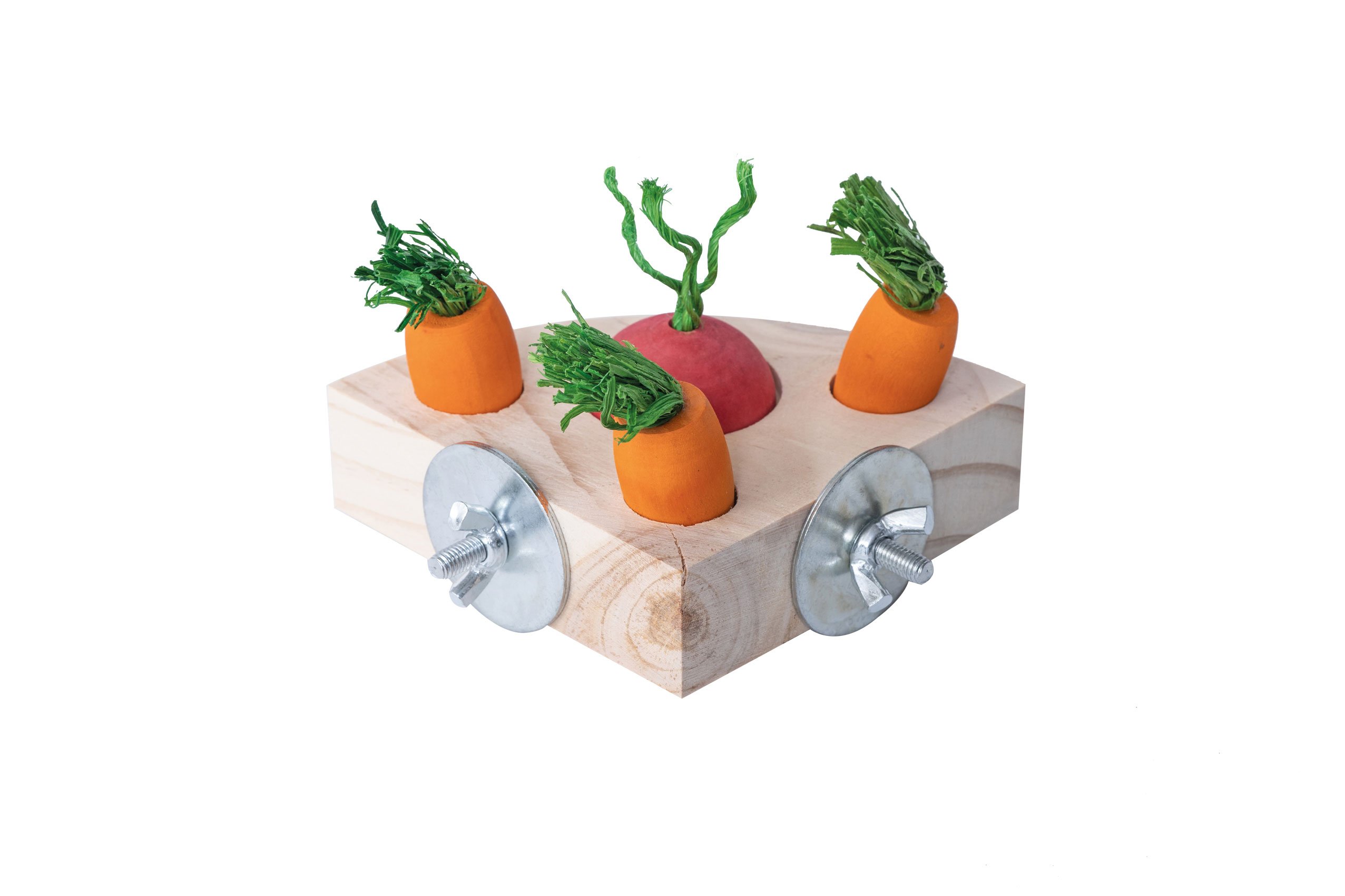 Quapas! Groenten snack puzzel driehoek