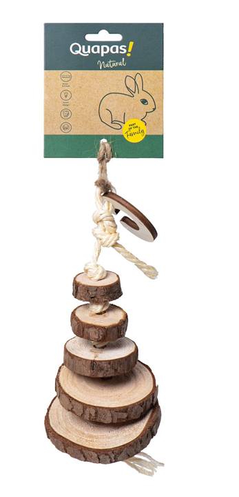 Quapas! Knaagdier speelgoed schijf bungelen