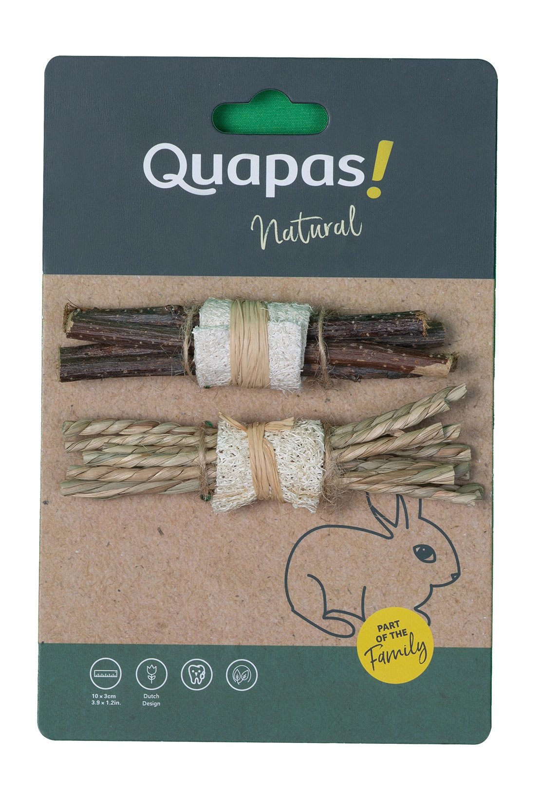 Quapas! Natuurlijke traktatie 2 stuks