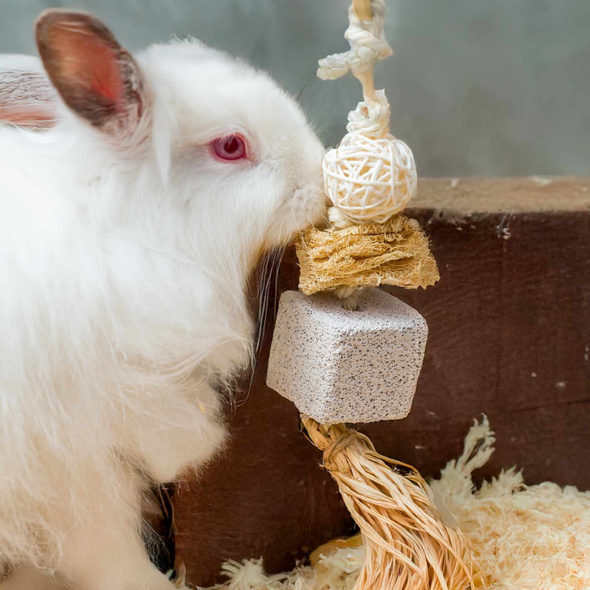 Quapas! Knaagdier speelgoed naturel nr.1