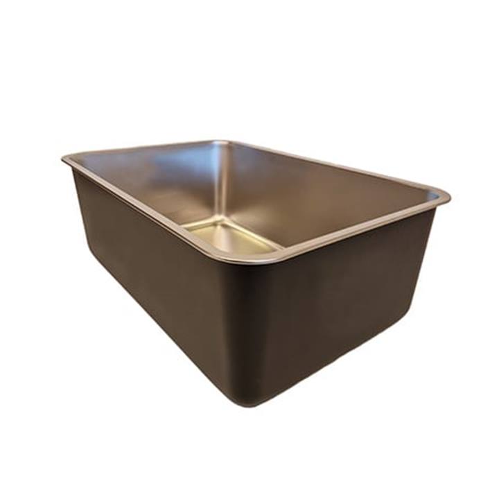 Quapas! Kattenbak RVS Zwart