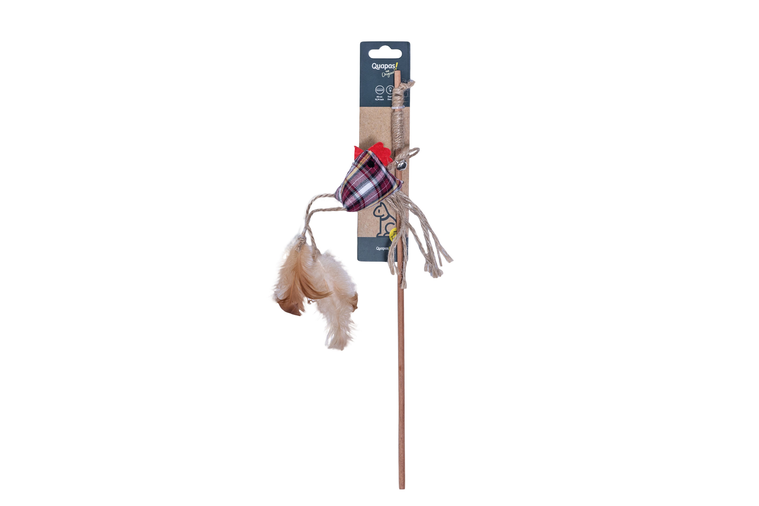 Quapas! Kattenspeeltje hengel kip
