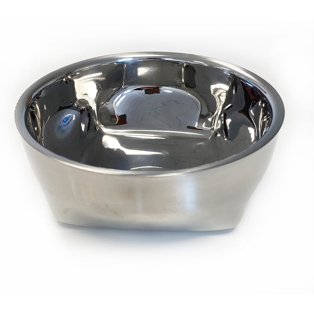 Quapas! Voerbak RVS Dubbelwandig