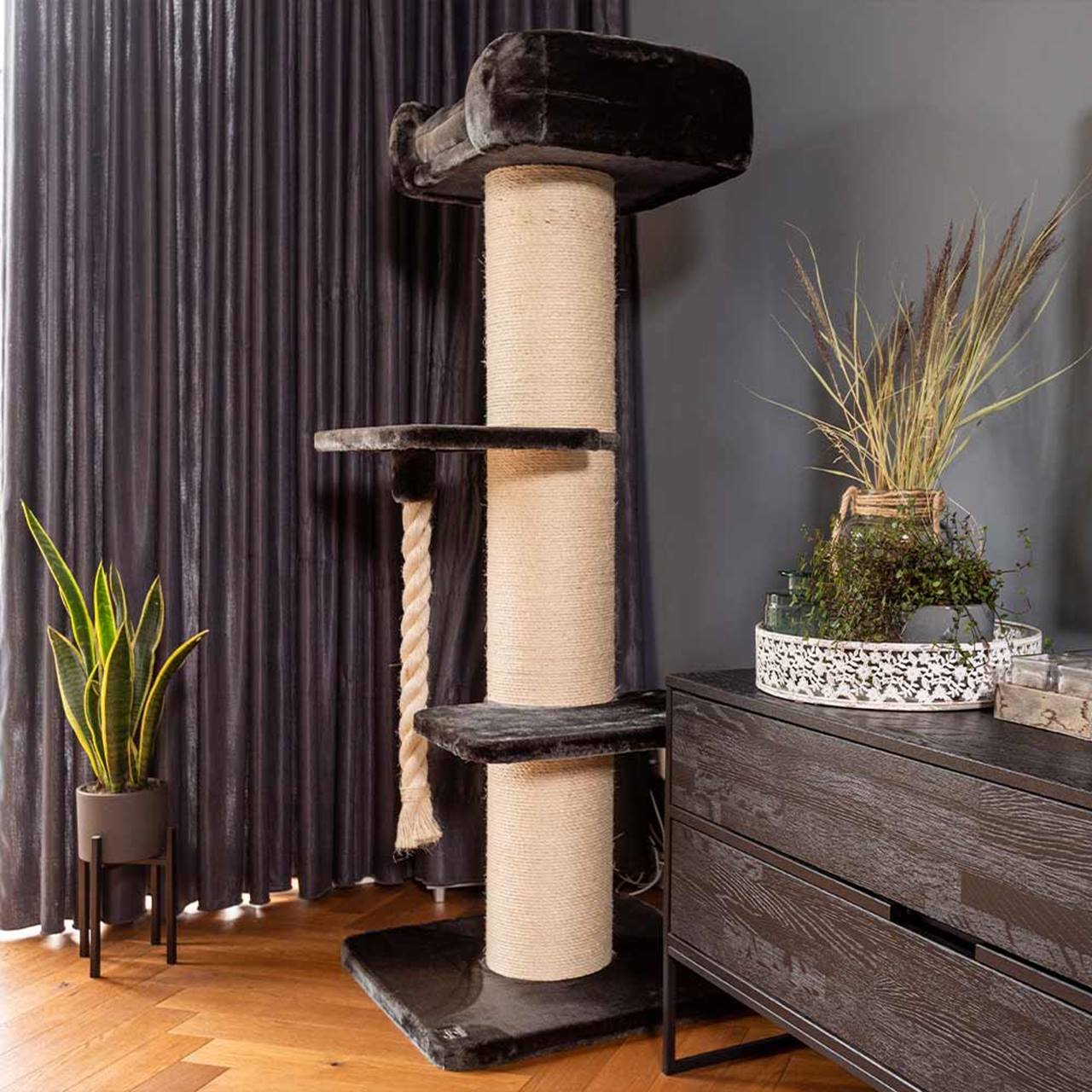 Quapas! Tower lounge Donkergrijs