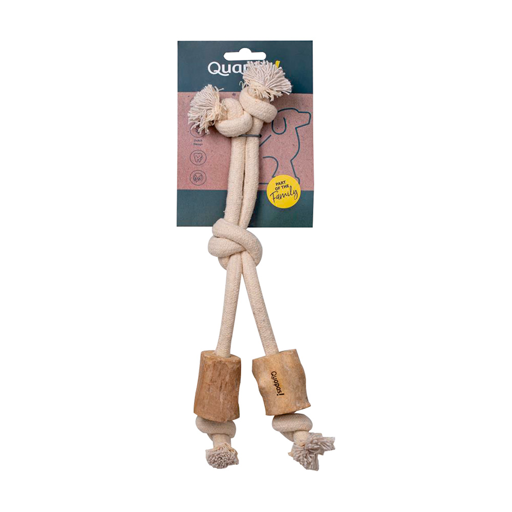 Quapas! Hondenspeeltje Coffeewood Legged