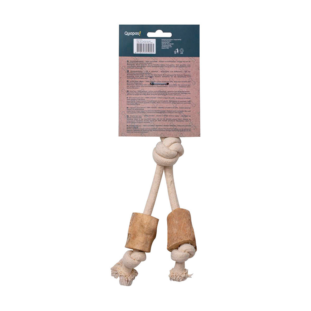 Quapas! Hondenspeeltje Coffeewood Legged