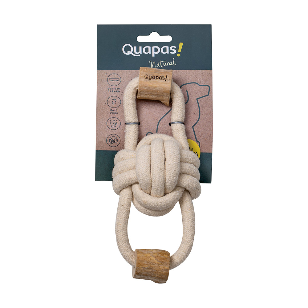 Quapas! Hondenspeeltje Coffeewood Pullbear
