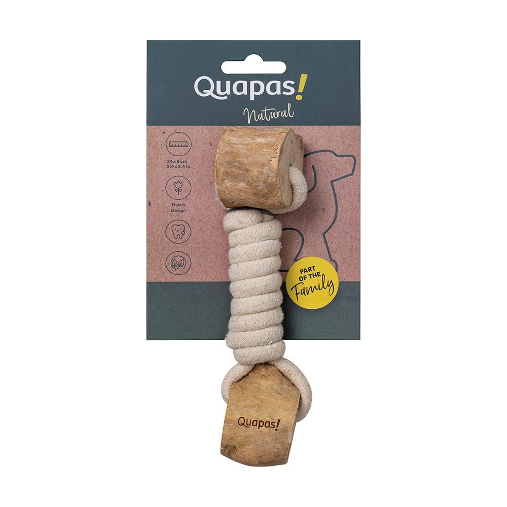 Quapas! Hondenspeeltje Coffeewood Twist