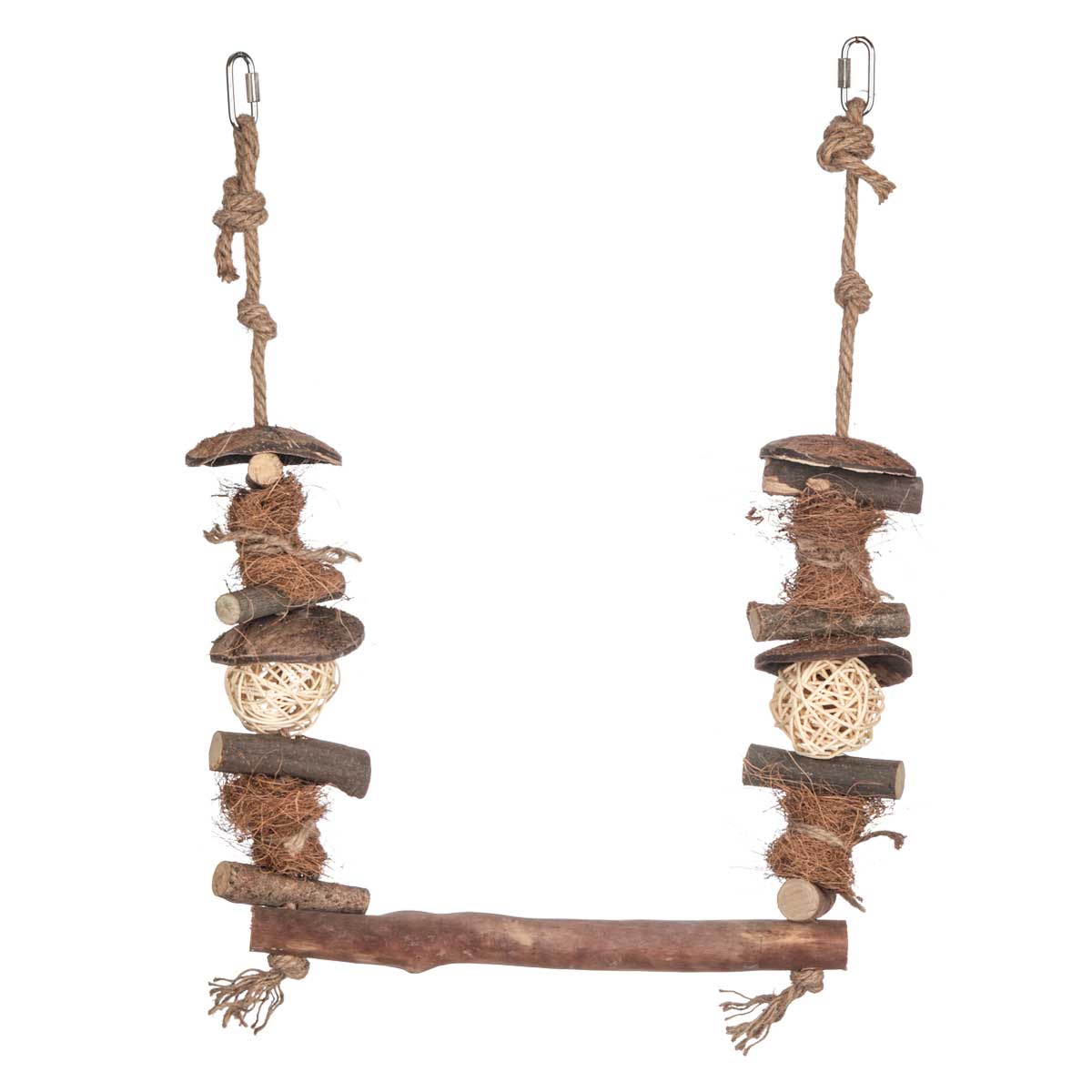 Quapas! Vogel speelgoed Swing Bar